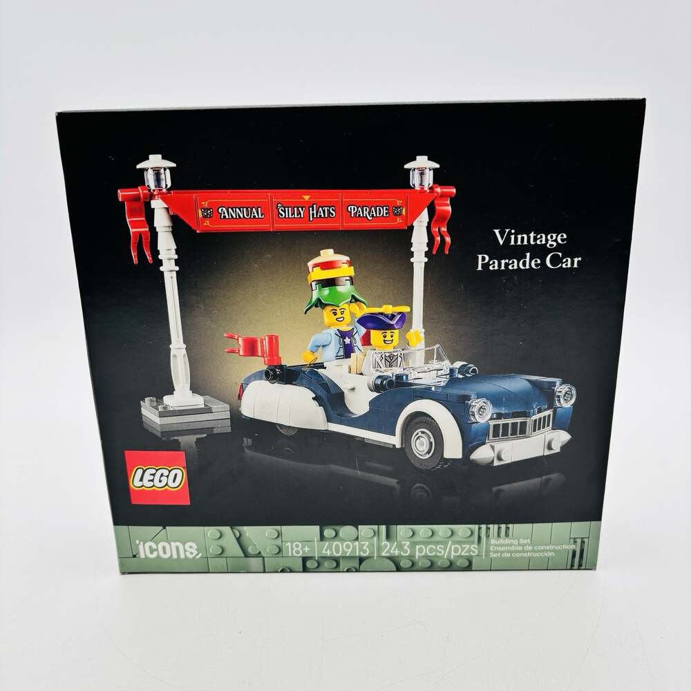New 2026 LEGO 40913 Icons Vintage Parade Car Limited Edition New Sealed